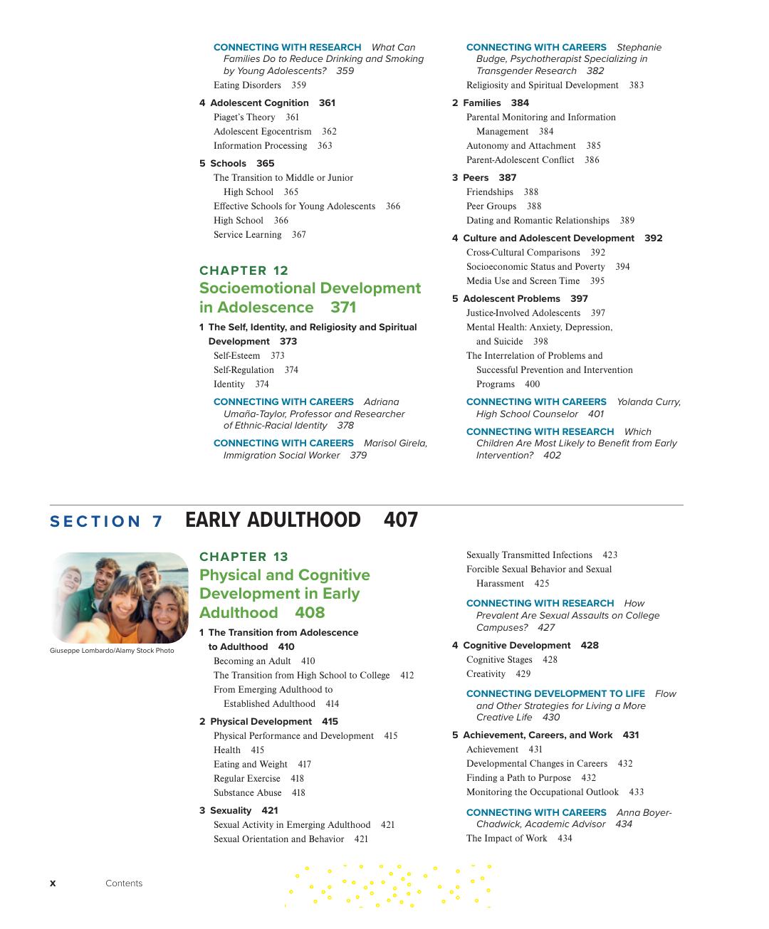 Preview page 10 of Life Span Development 2026 Release  By John W. Santrock