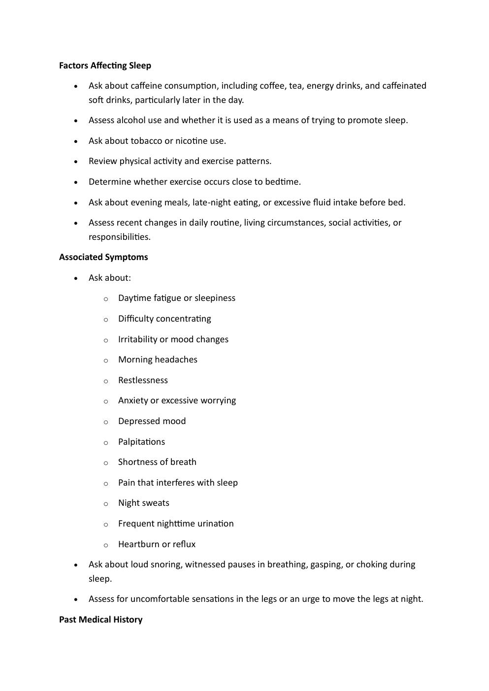 Preview page 4 of IHUMAN CASE STUDY. HAILEY  RICHARDSON, 65-YEAR-OLD,  REASON FOR ENCOUNTER:  TROUBLE SLEEPING.  EXAM STUDY GUIDE. GRADED