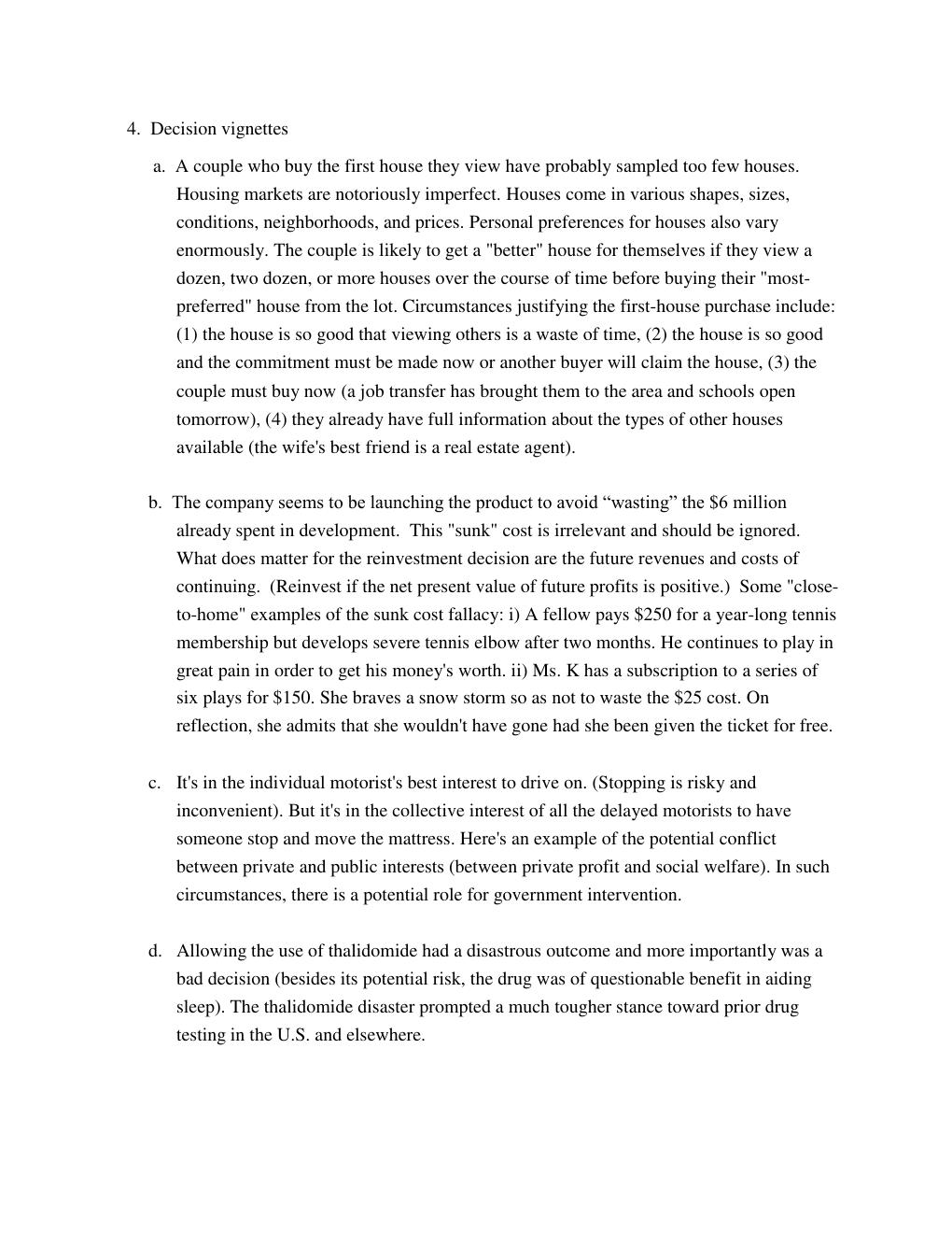 Preview page 4 of SOLUTION MANUAL FOR Managerial Economics, 9th Edition By William F. Samuelson, Stephen G. Marks, Jay L. Zagorsky