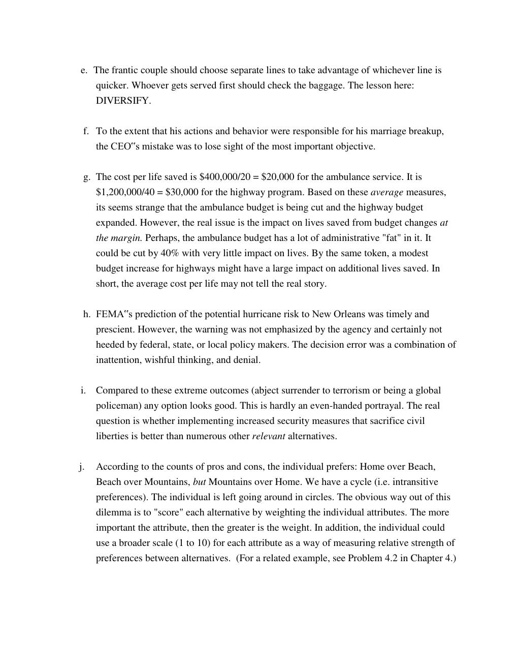 Preview page 5 of SOLUTION MANUAL FOR Managerial Economics, 9th Edition By William F. Samuelson, Stephen G. Marks, Jay L. Zagorsky