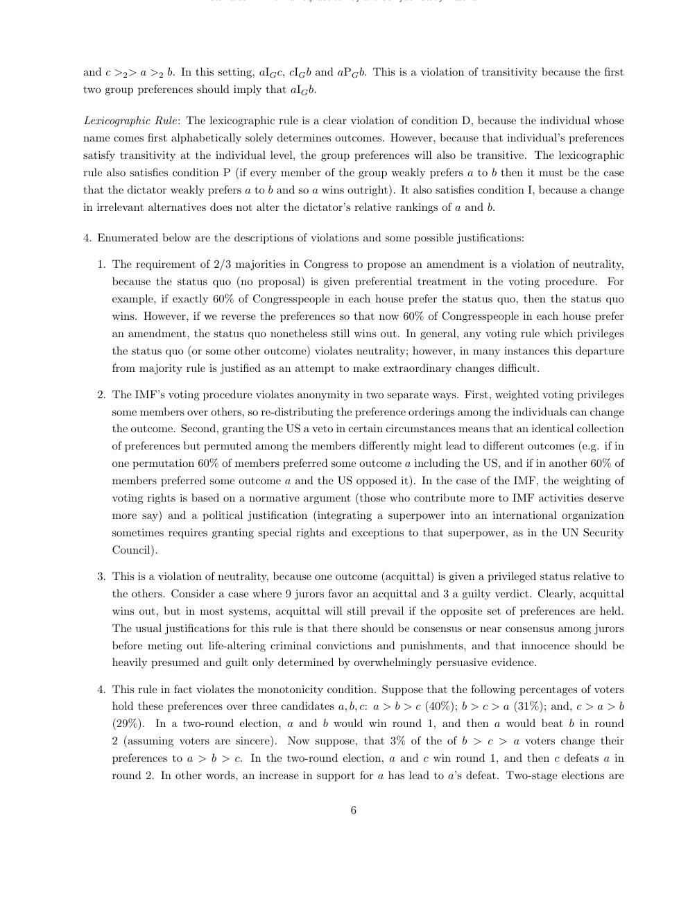 Preview page 6 of Solutions Manual for Analyzing Politics Rationality, Behavior, and  Instititutions, 2nd Edition By Kenneth, Shepsle (All