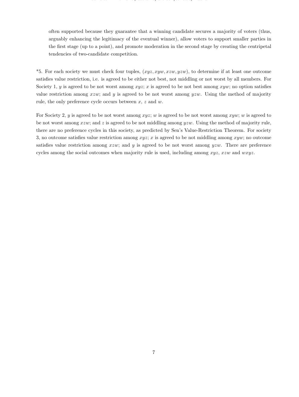 Preview page 7 of Solutions Manual for Analyzing Politics Rationality, Behavior, and  Instititutions, 2nd Edition By Kenneth, Shepsle (All