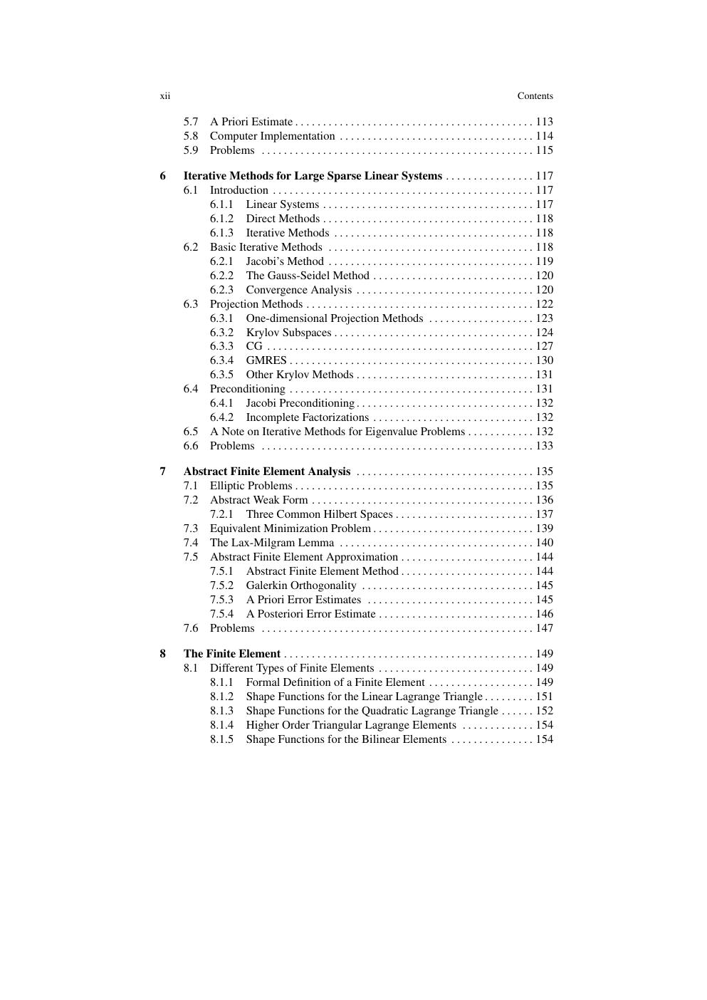 Preview page 7 of Solution Manual for The Finite Element Method: Theory, Implementation, and Applications by Mats G. Larson, Fredrik Bengz