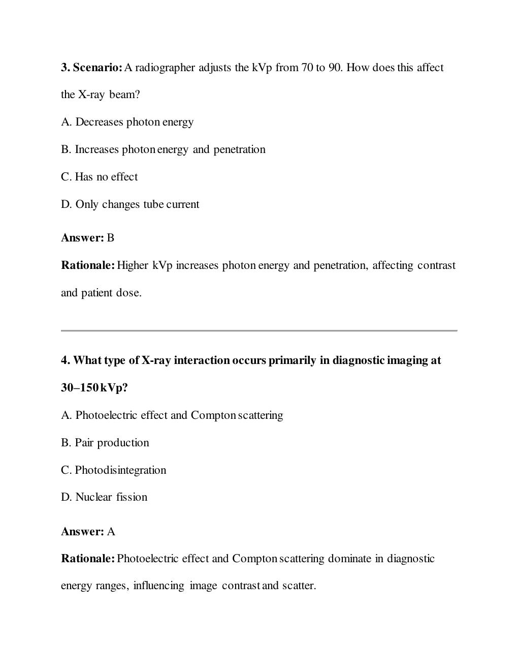 Preview page 10 of TEST BANK FOR RADIOLOGIC SCIENCE FOR  TECHNOLOGISTS 13TH EDITION BY BUSHONG AND  SHIELDS |ALL CHAPTERS | QUESTIONS & 100
