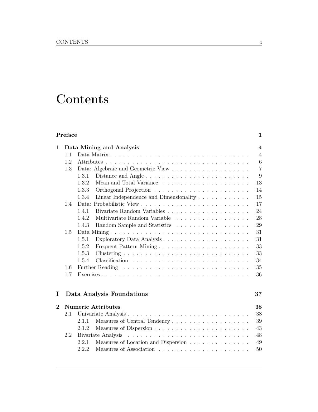 Preview page 2 of Solution Manual for Data Mining and Machine Learning: Fundamental Concepts and Algorithms 2nd Edition by Mohammed J. Zak