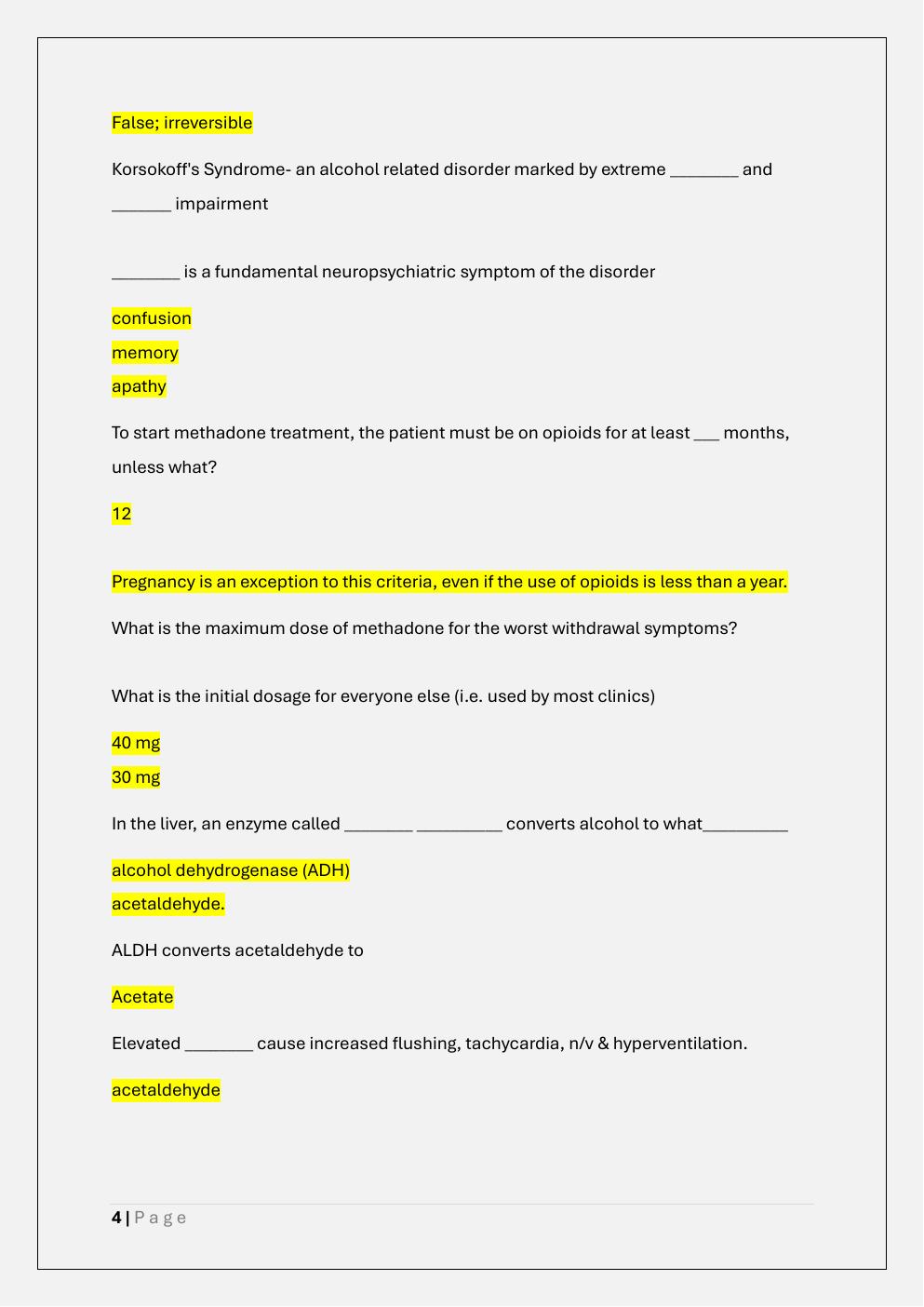 Preview page 4 of CARN-AP I ACTUAL SET EXAM