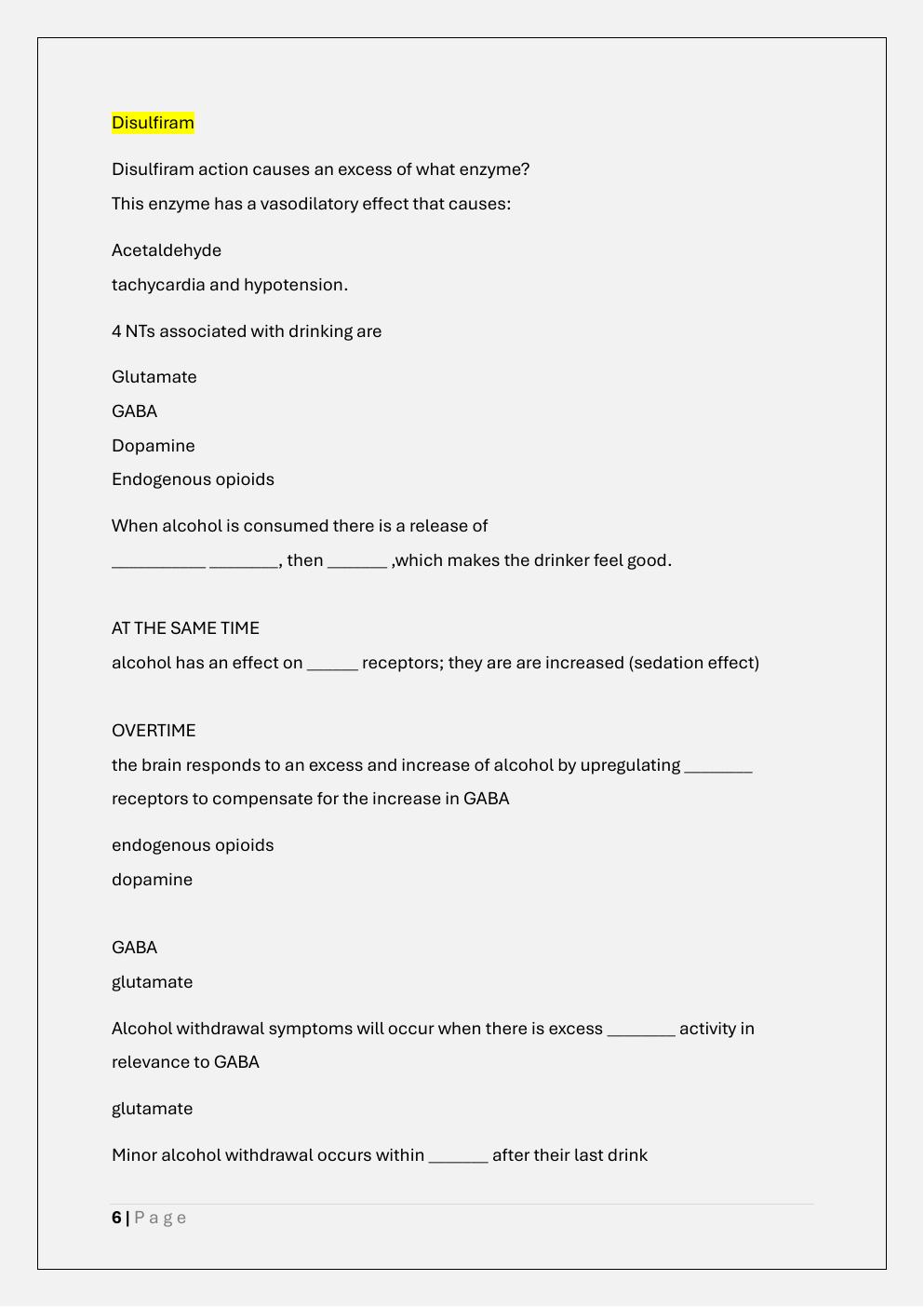 Preview page 6 of CARN-AP I ACTUAL SET EXAM