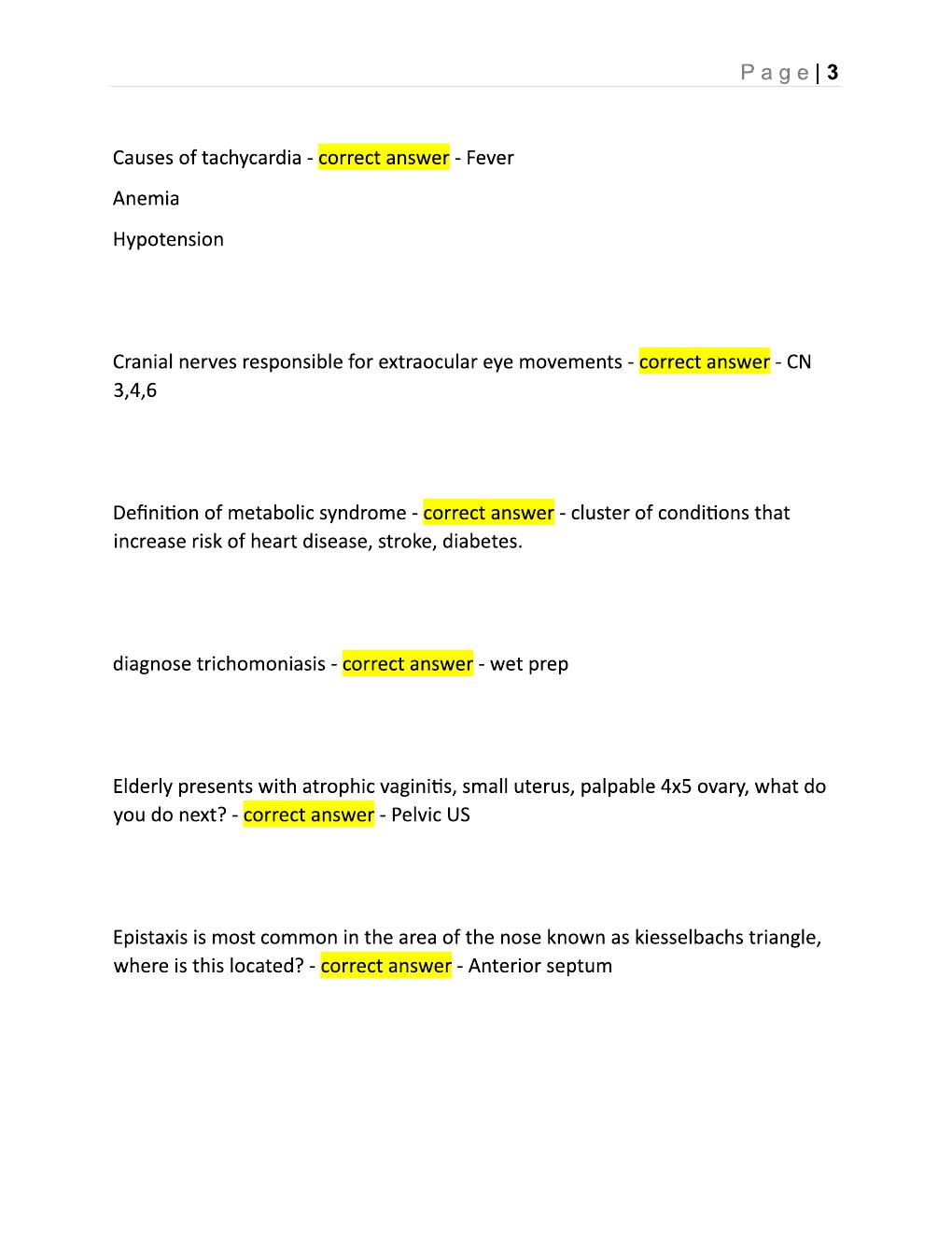 Preview page 3 of AANP FNP Certification 2026 Exam Questions & Verified Answers Study Guide
