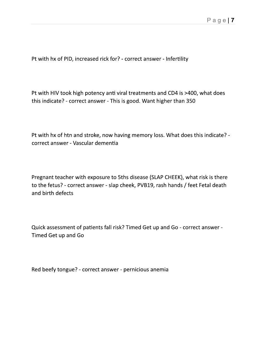 Preview page 7 of AANP FNP Certification 2026 Exam Questions & Verified Answers Study Guide