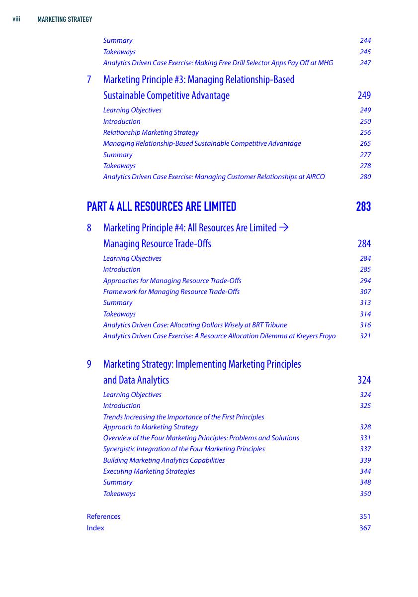 Preview page 9 of Marketing Strategy Based on First Principles and Data Analytics 2nd Edition By Robert W. Palmatier, Shrihari Sridhar