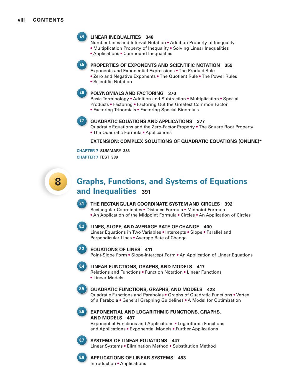Preview page 10 of Mathematical Ideas 15th Edition By Charles D. Miller