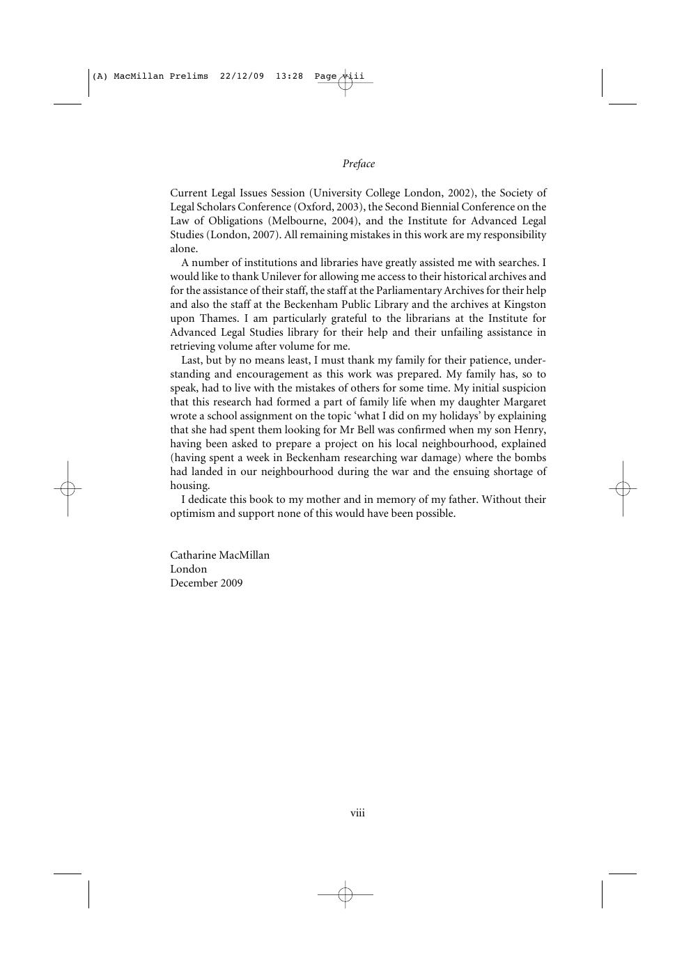 Preview page 9 of Mistakes in Contract Law By Catharine MacMillan
