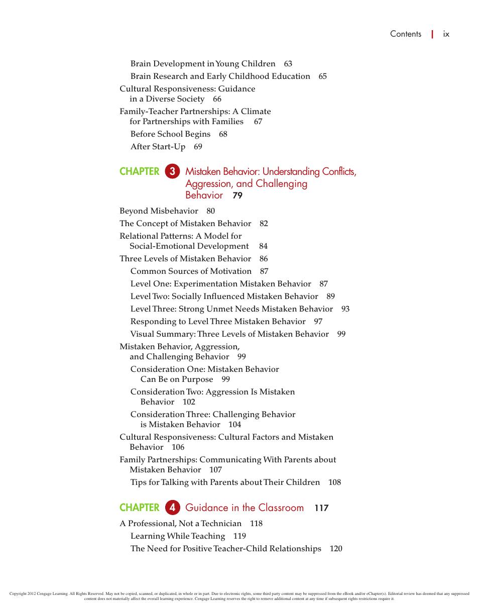 Preview page 10 of A Guidance Approach for the Encouraging Classroom 6th Edition By Dan Gartrell
