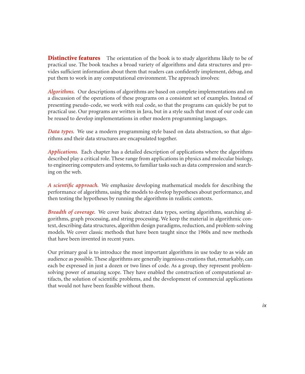 Preview page 9 of Algorithms 4th Edition By Robert Sedgewick, Kevin Wayne