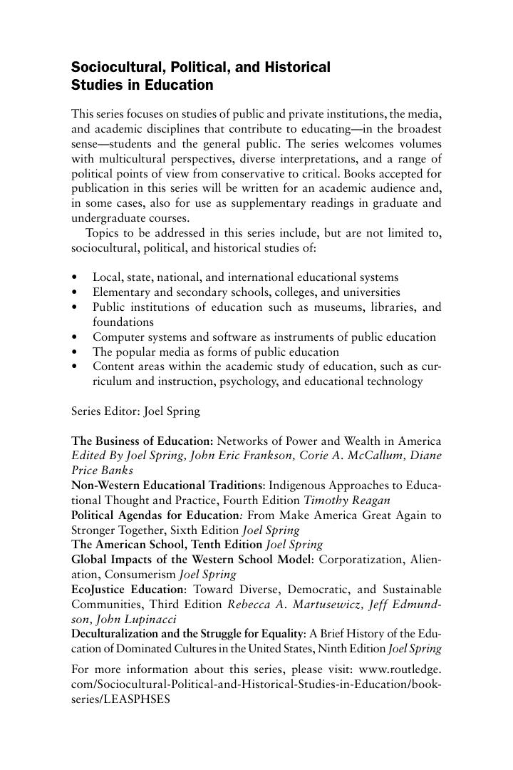 Preview page 3 of Deculturalization and the Struggle for Equality 9th Edition By  Joel Spring