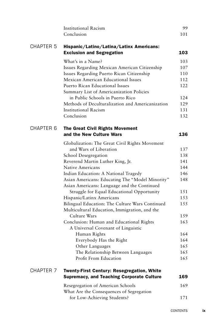 Preview page 10 of Deculturalization and the Struggle for Equality 9th Edition By  Joel Spring