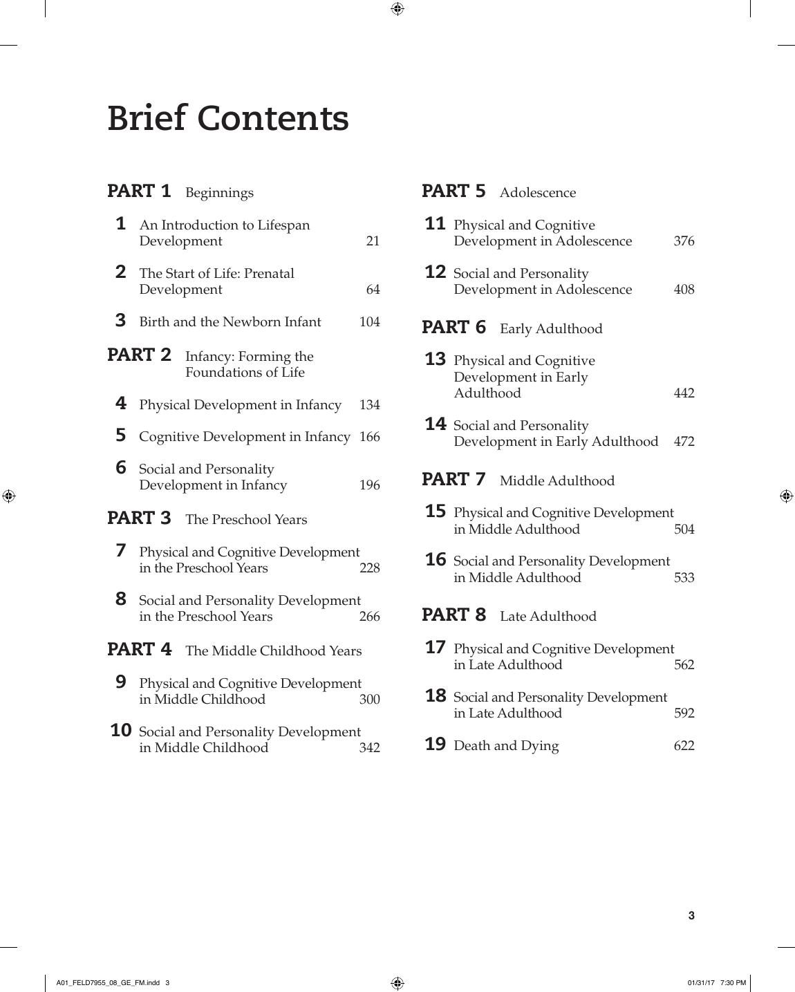 Preview page 4 of Development Across the Life Span 8th Global Edition By Robert Feldman