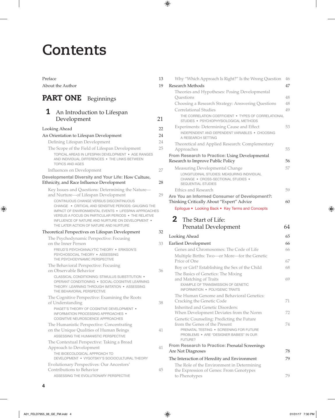 Preview page 5 of Development Across the Life Span 8th Global Edition By Robert Feldman