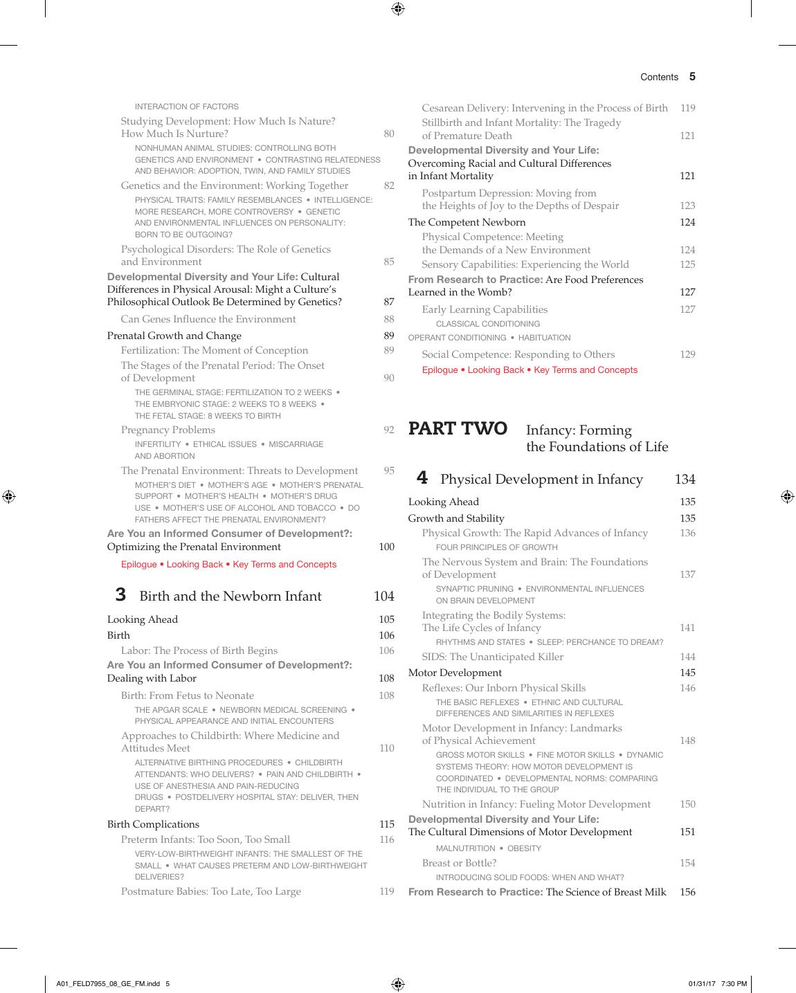 Preview page 6 of Development Across the Life Span 8th Global Edition By Robert Feldman