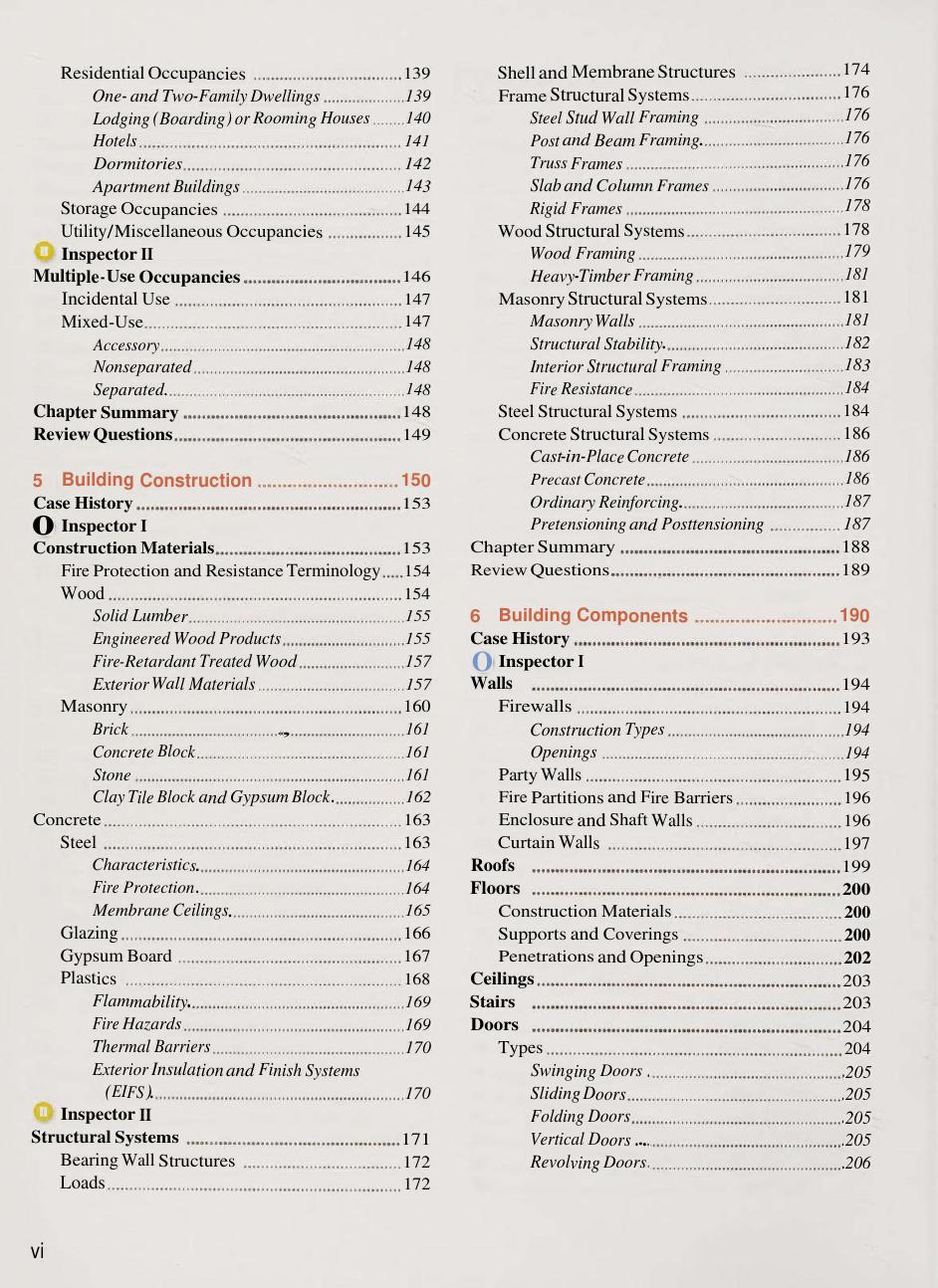 Preview page 8 of Fire Inspection and Code Enforcement 8th Edition By  International Fire Training Association