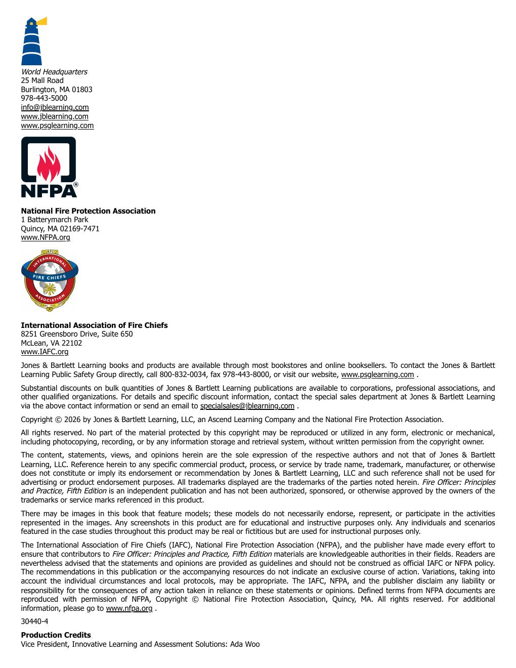 Preview page 6 of Fire Officer Principles and Practice 5th Edition By Michael Ward, Dane Carley