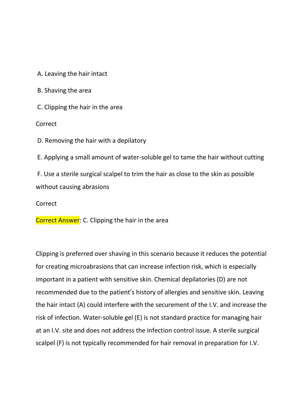 Preview page 5 of Comprehensive NCLEX-RN Nursing  2026 Exam 1  verified with correct solutions