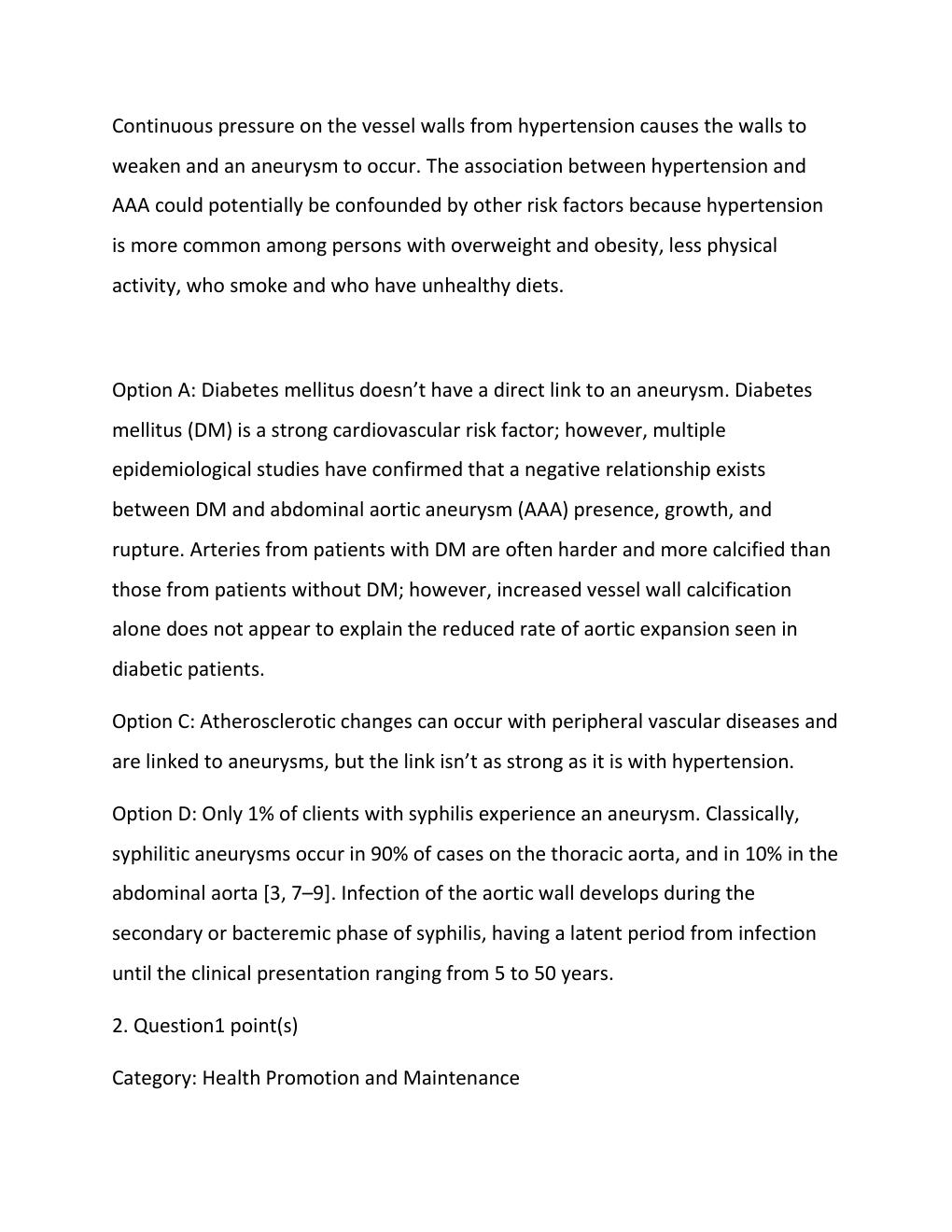 Preview page 2 of NCLEX-RN NURSING  2026 EXAM 1 ..   100%  verified  chamberlain WITH CORRECT SOLUTIONS A++
