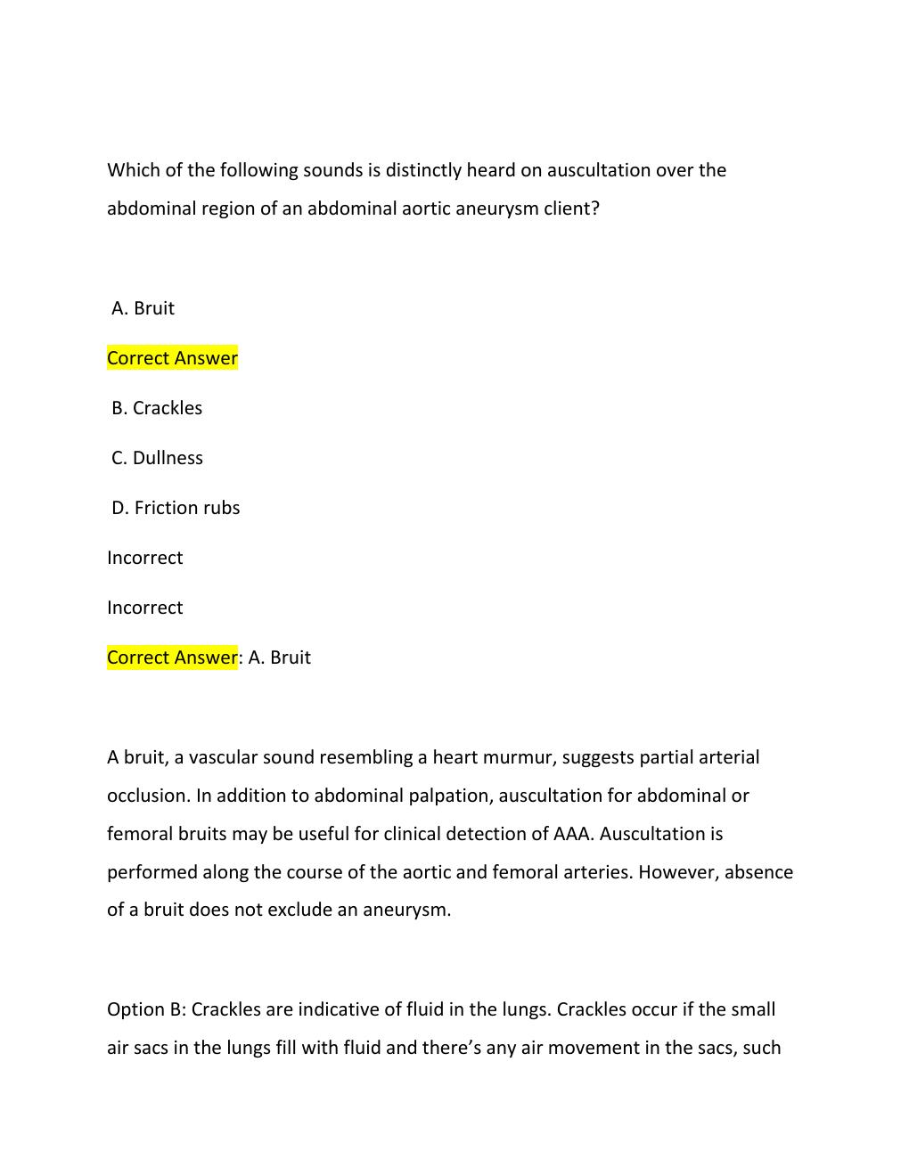 Preview page 3 of NCLEX-RN NURSING  2026 EXAM 1 ..   100%  verified  chamberlain WITH CORRECT SOLUTIONS A++