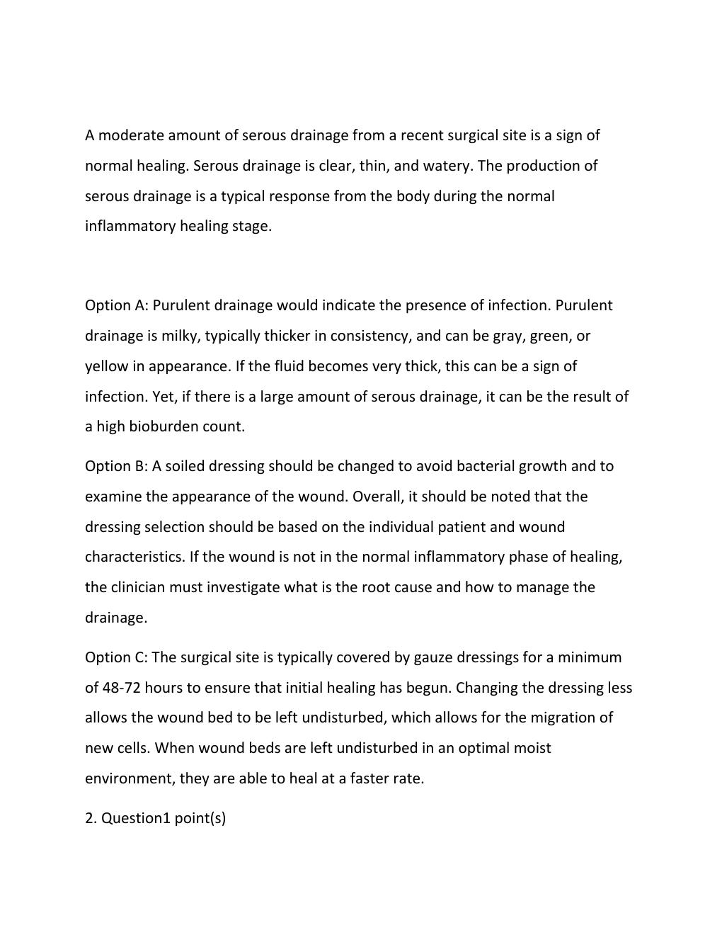 Preview page 2 of NCLEX-RN NURSING  2026 EXAM 1 ..   100%  chamberlain VERIFIED WITH CORRECT SOLUTIONS A+++