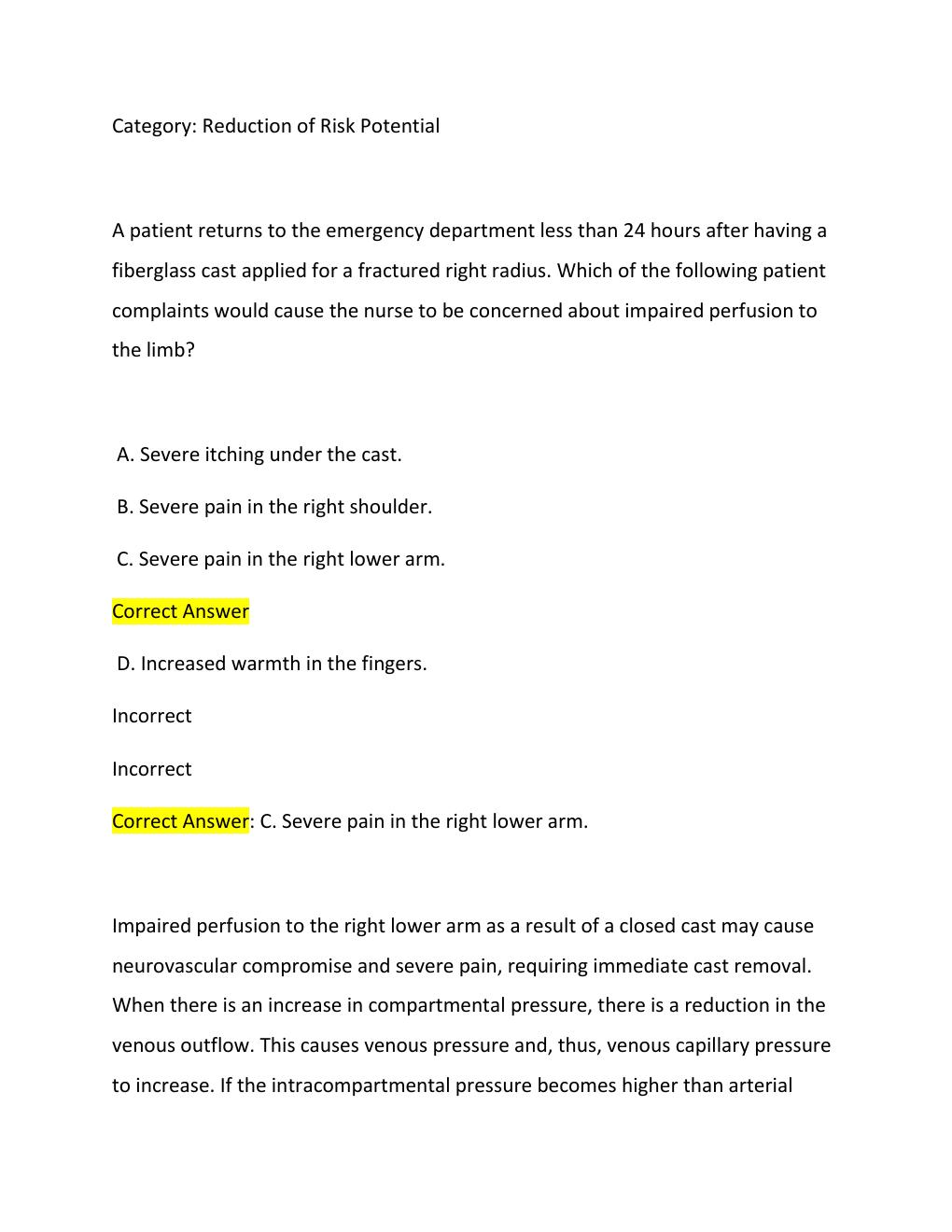 Preview page 3 of NCLEX-RN NURSING  2026 EXAM 1 ..   100%  chamberlain VERIFIED WITH CORRECT SOLUTIONS A+++