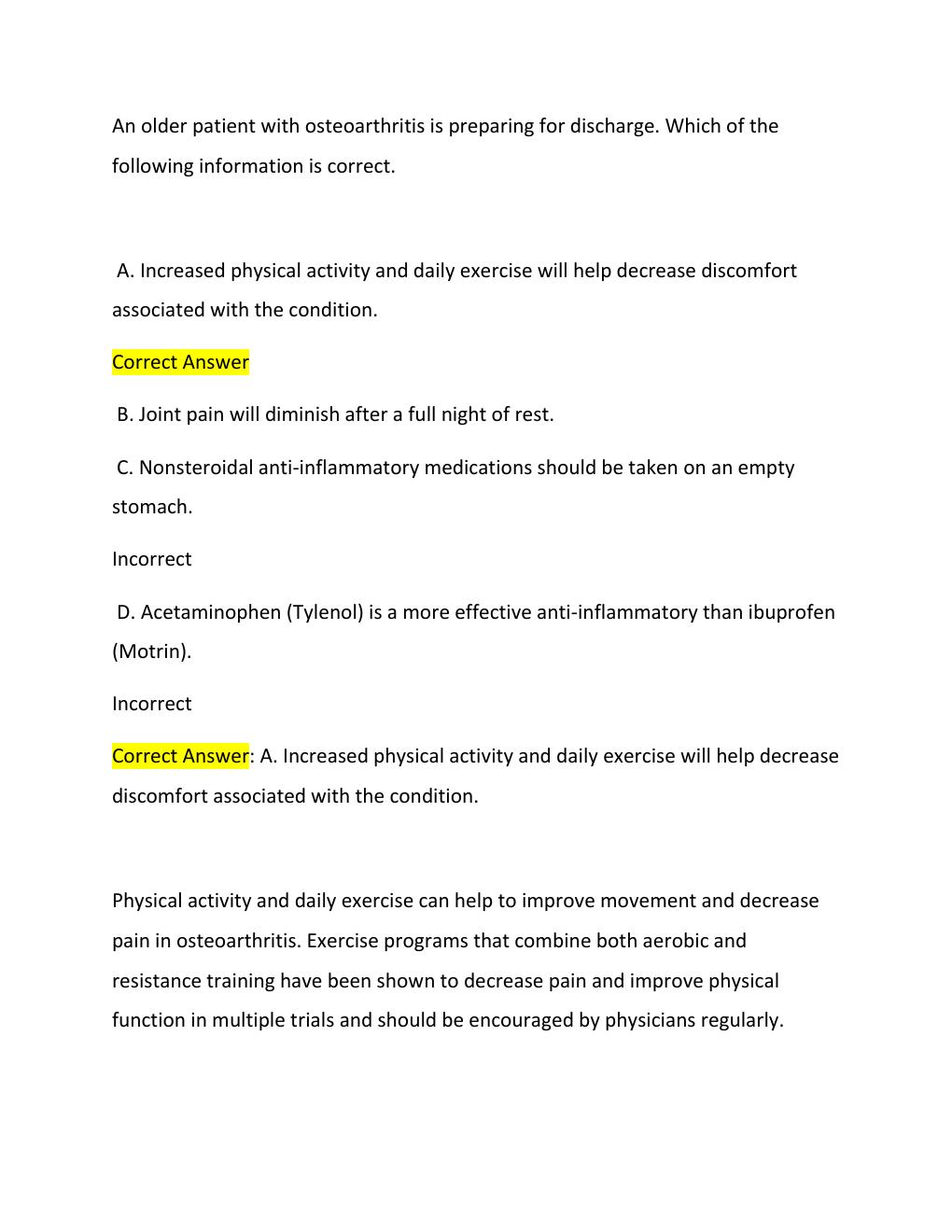 Preview page 5 of NCLEX-RN NURSING  2026 EXAM 1 ..   100%  chamberlain VERIFIED WITH CORRECT SOLUTIONS A+++