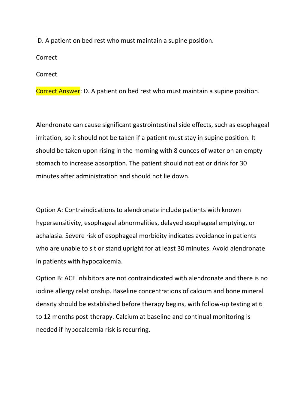 Preview page 7 of NCLEX-RN NURSING  2026 EXAM 1 ..   100%  chamberlain VERIFIED WITH CORRECT SOLUTIONS A+++