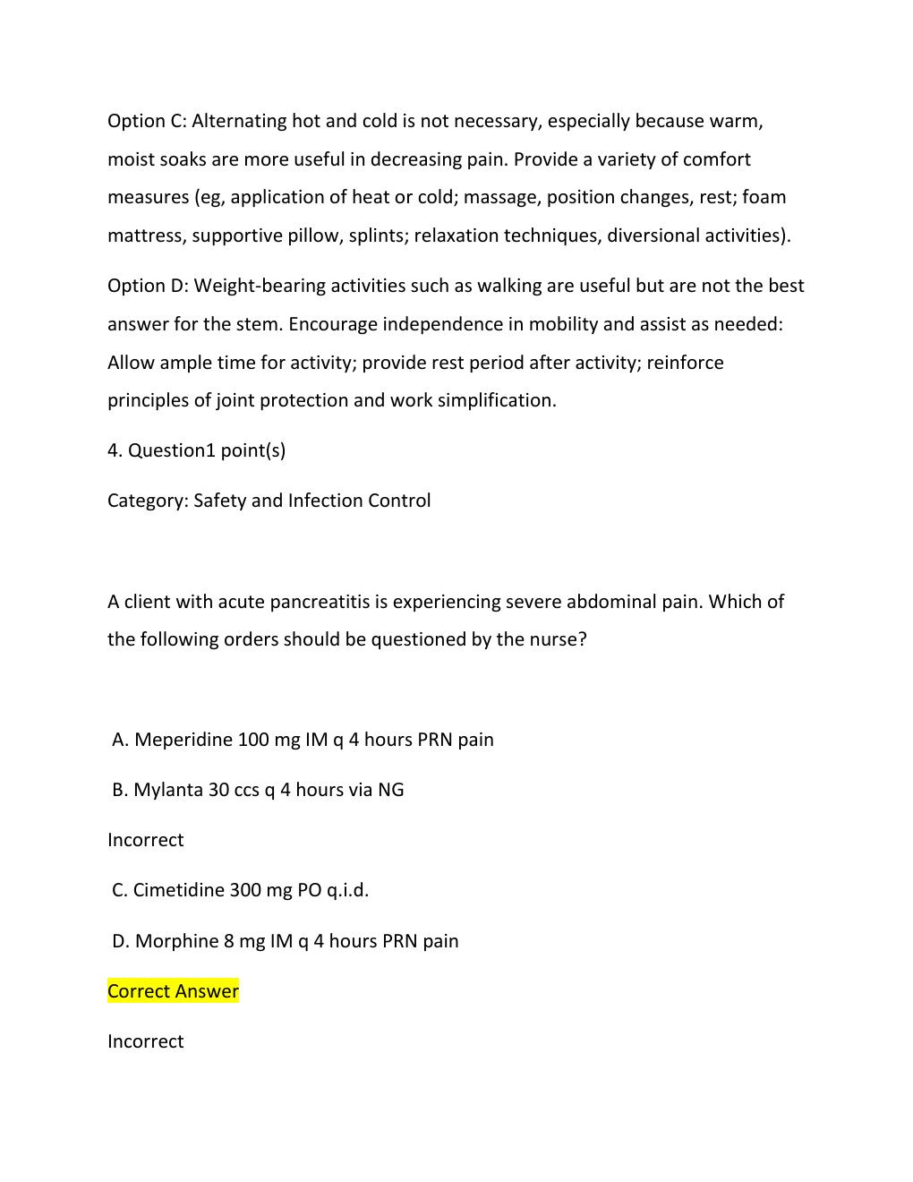 Preview page 6 of NCLEX-RN NURSING  2026 EXAM 1 ..   100% VERIFIED WITH CORRECT SOLUTIONS A+++