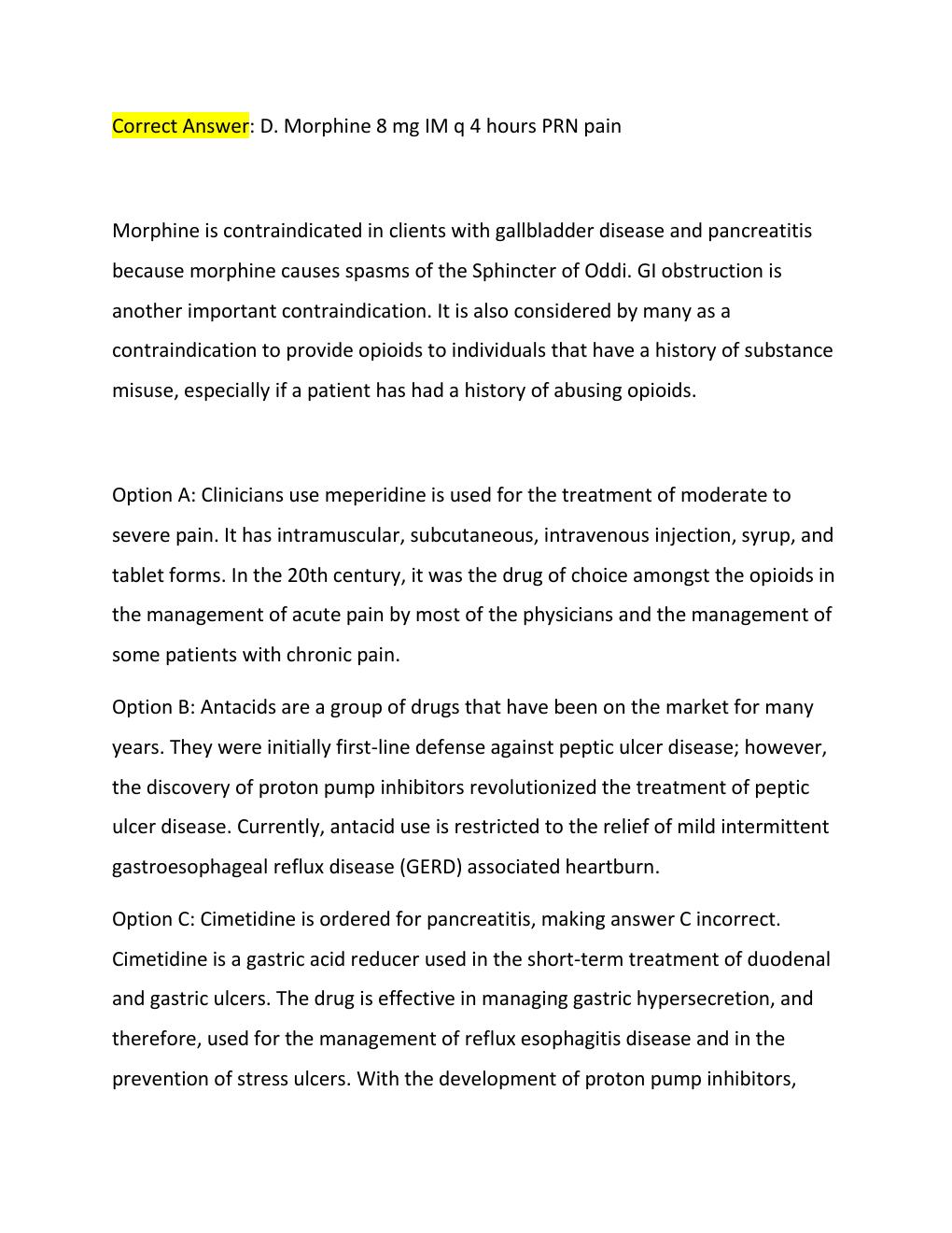 Preview page 7 of NCLEX-RN NURSING  2026 EXAM 1 ..   100% VERIFIED WITH CORRECT SOLUTIONS A+++