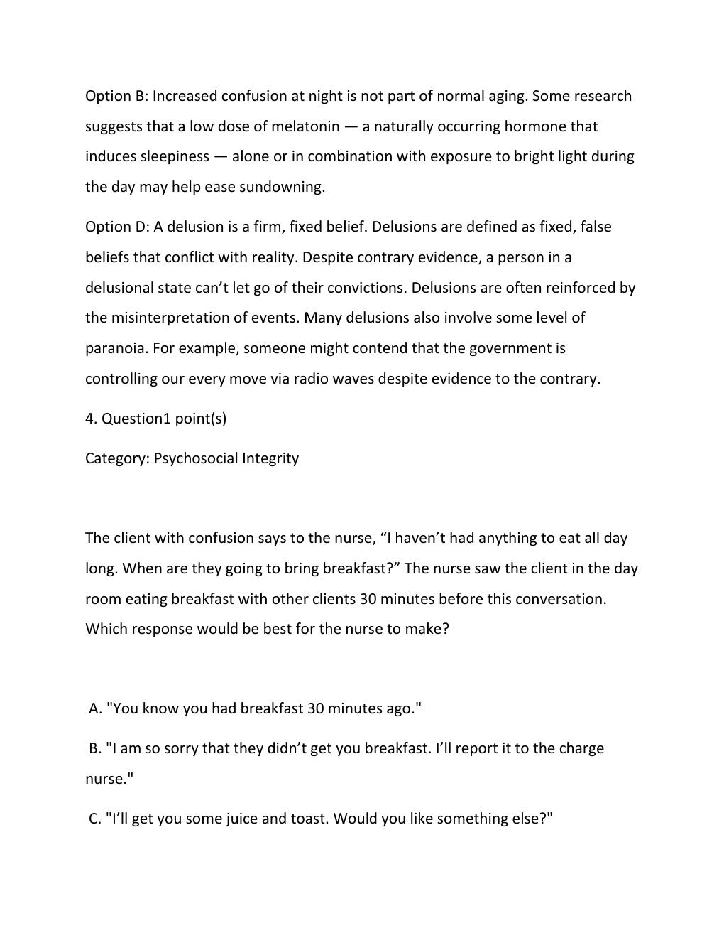 Preview page 6 of NCLEX-RN NURSING  2026 EXAM 1 ..   100% VERIFIED WITH CORRECT SOLUTIONS A+