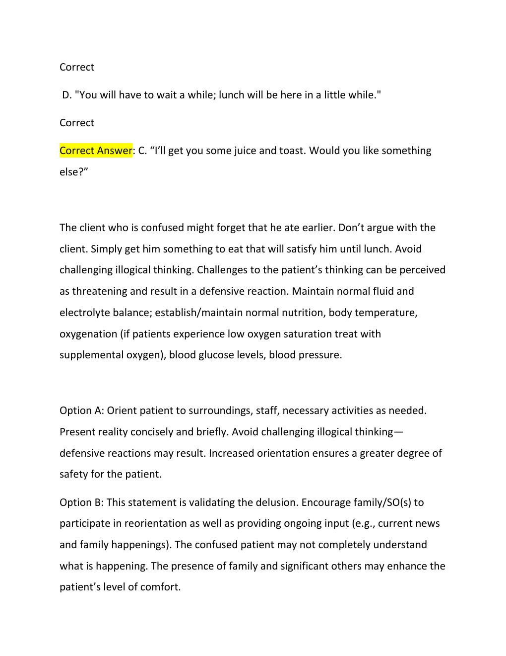Preview page 7 of NCLEX-RN NURSING  2026 EXAM 1 ..   100% VERIFIED WITH CORRECT SOLUTIONS A+