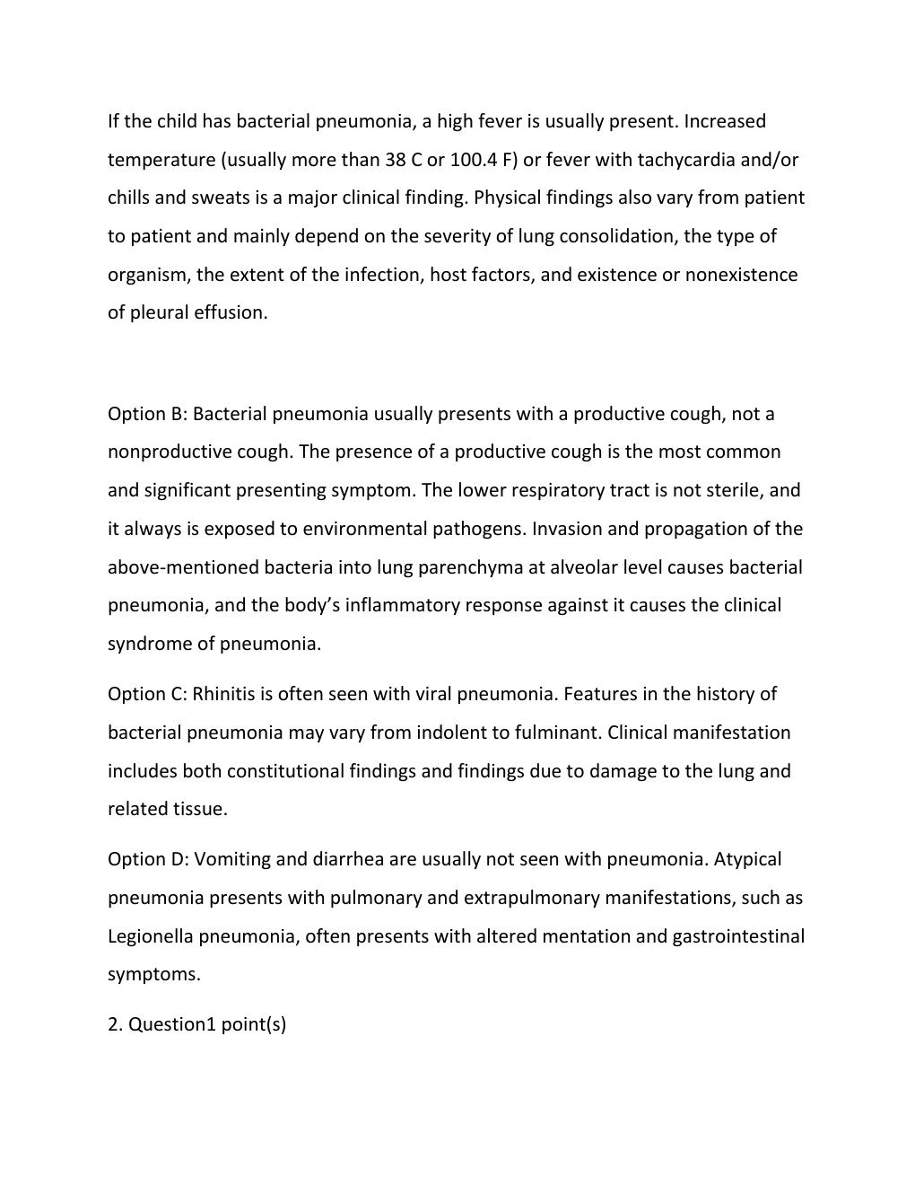 Preview page 2 of NCLEX-RN NURSING  2026 EXAM ..   100% VERIFIED WITH CORRECT SOLUTIONS A+