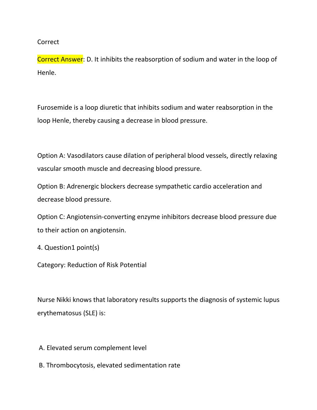 Preview page 4 of NCLEX-RN NURSING  2026 EXAM  fall  VERIFIED WITH CORRECT SOLUTIONS GRADED A+