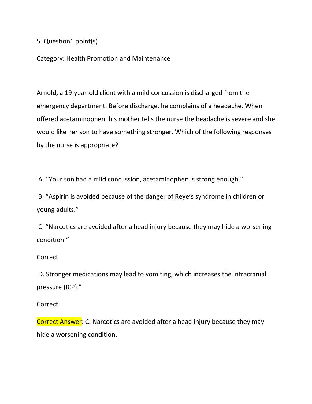 Preview page 6 of NCLEX-RN NURSING  2026 EXAM  fall  VERIFIED WITH CORRECT SOLUTIONS GRADED A+