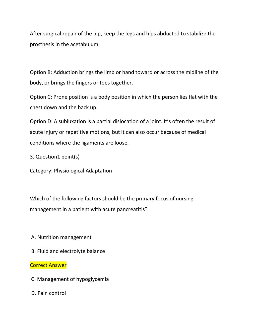 Preview page 3 of NCLEX-RN NURSING  2026 EXAM ..  VERIFIED WITH CORRECT SOLUTIONS A+