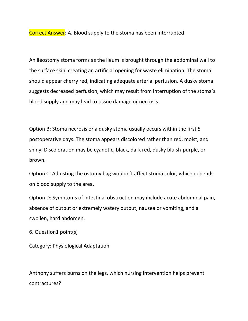 Preview page 7 of NCLEX-RN NURSING  2026 EXAM  ..   100%  verified  chamberlain fall  WITH CORRECT SOLUTIONS A++
