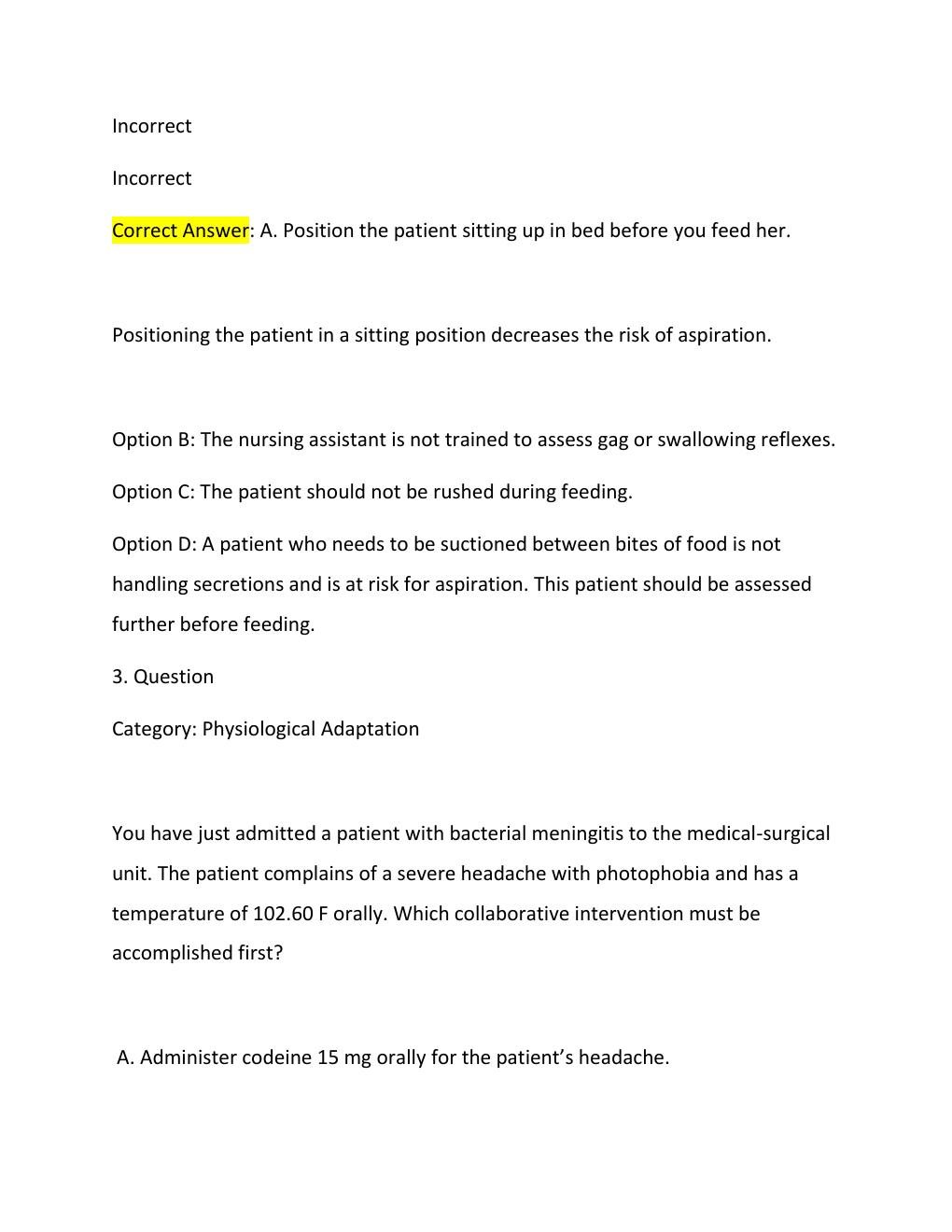 Preview page 3 of Nursing    2026 100% verified Comprehensive NCLEX-RN exam 1