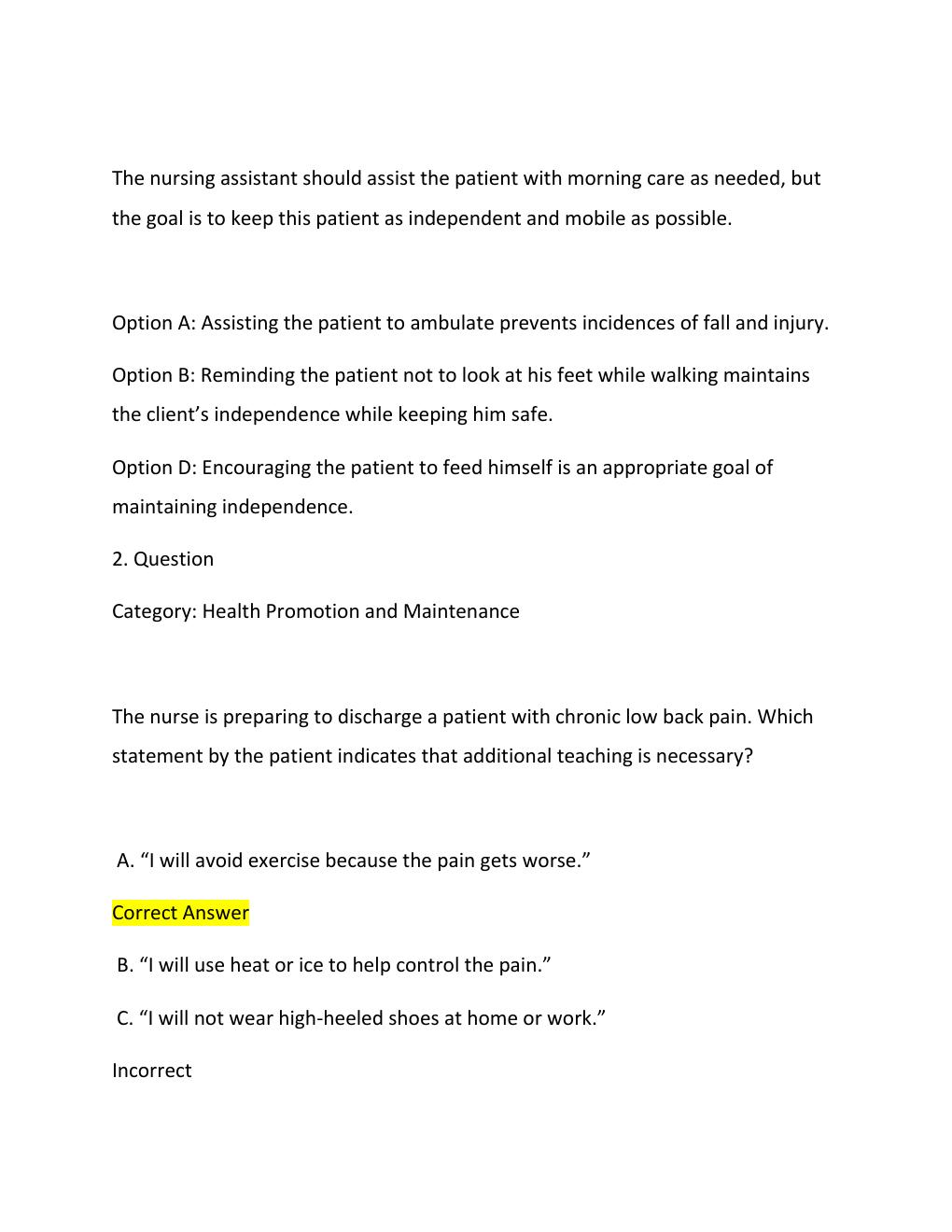 Preview page 2 of Nursing   nclex 2026 100% verified Comprehensive NCLEX-RN exam