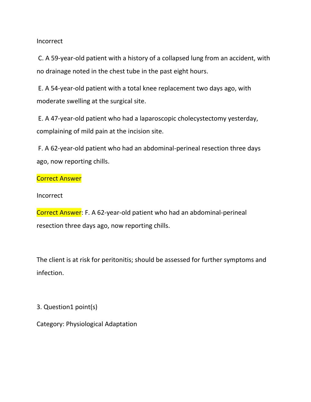 Preview page 3 of Nursing exam  nclex 2026 100% verified Comprehensive NCLEX-RN