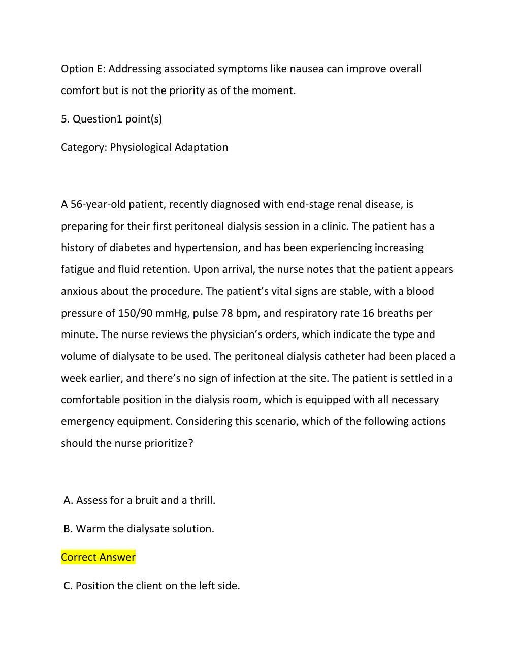 Preview page 7 of Nursing exam  nclex 2026 100% verified Comprehensive NCLEX-RN