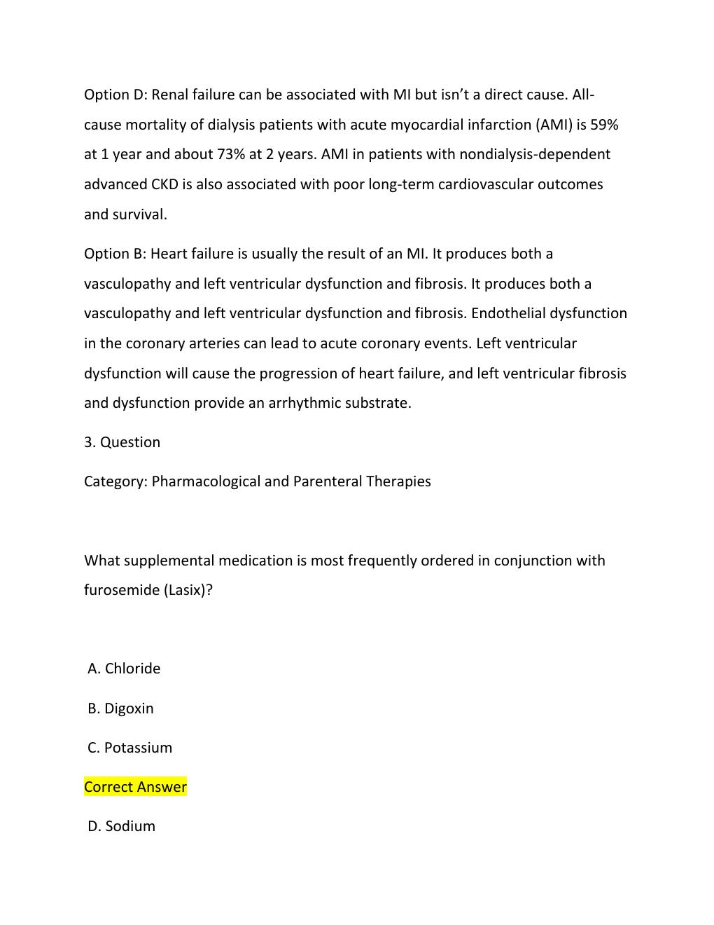 Preview page 4 of NCLEX-RN NURSING  fall 2026 EXAM ..   100%  verified  chamberlain WITH CORRECT SOLUTIONS