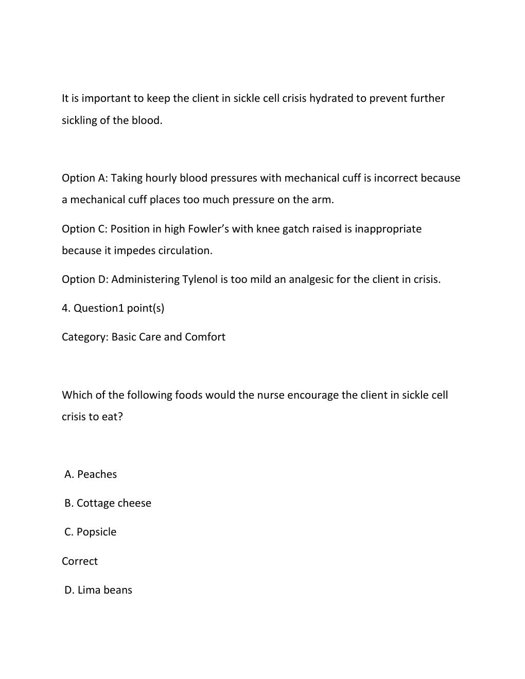 Preview page 4 of NCLEX-RN NURSING  2026 EXAM fall  ..   100%  verified  chamberlain WITH CORRECT SOLUTIONS A++