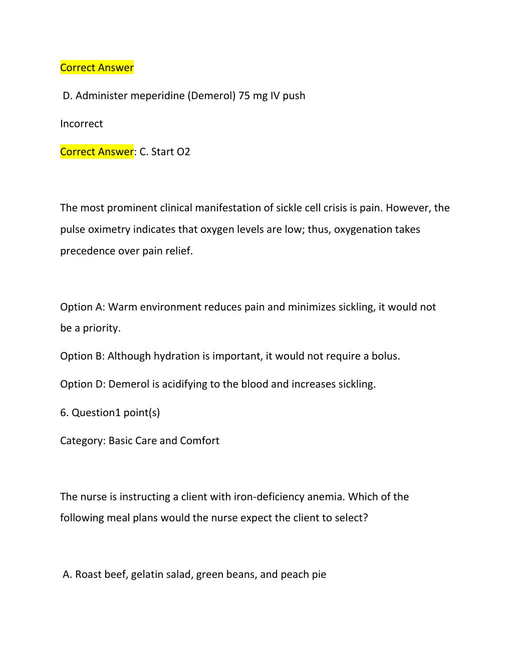 Preview page 6 of NCLEX-RN NURSING  2026 EXAM fall  ..   100%  verified  chamberlain WITH CORRECT SOLUTIONS A++