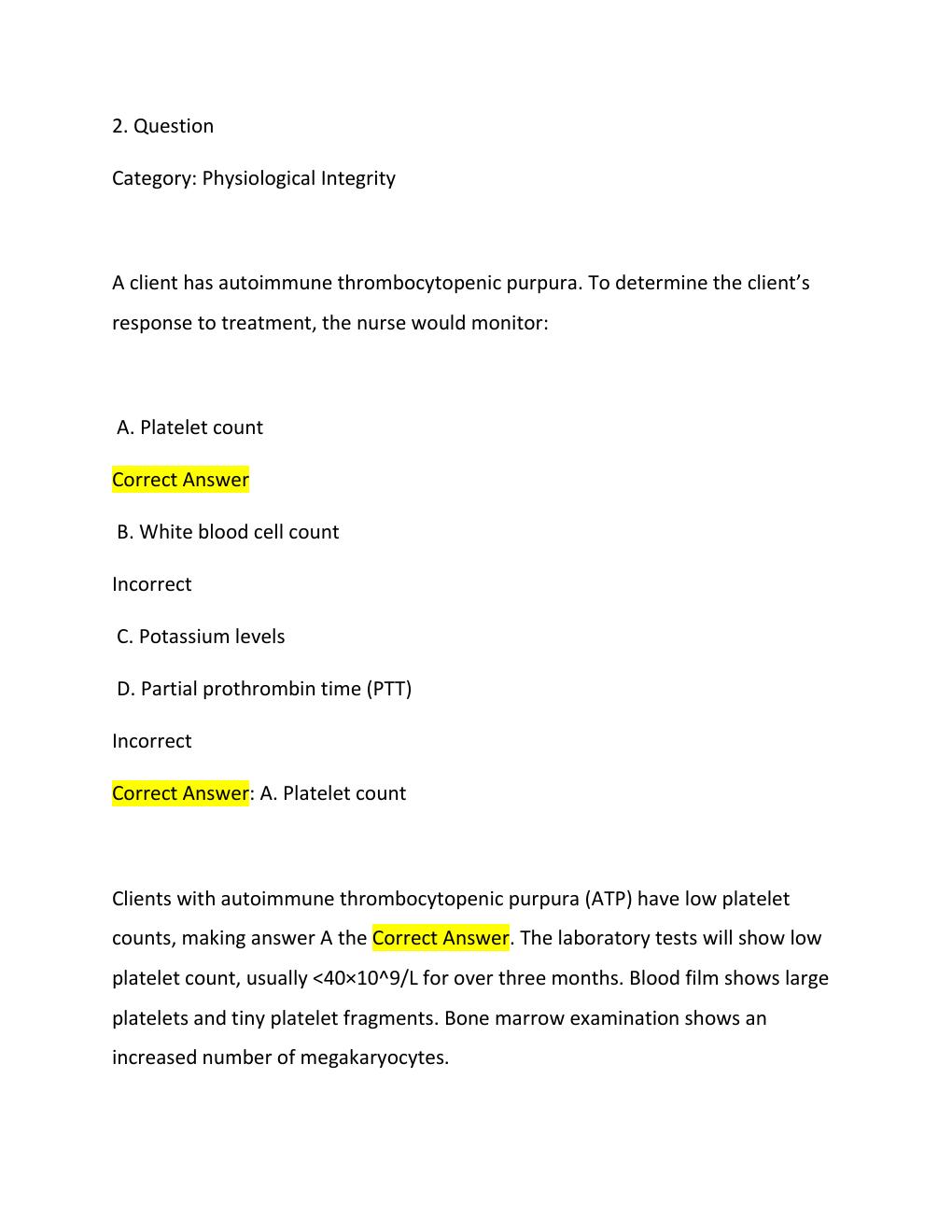 Preview page 3 of Nursing    2026 Comprehensive NCLEX-RN exam GRADED A ++ verified