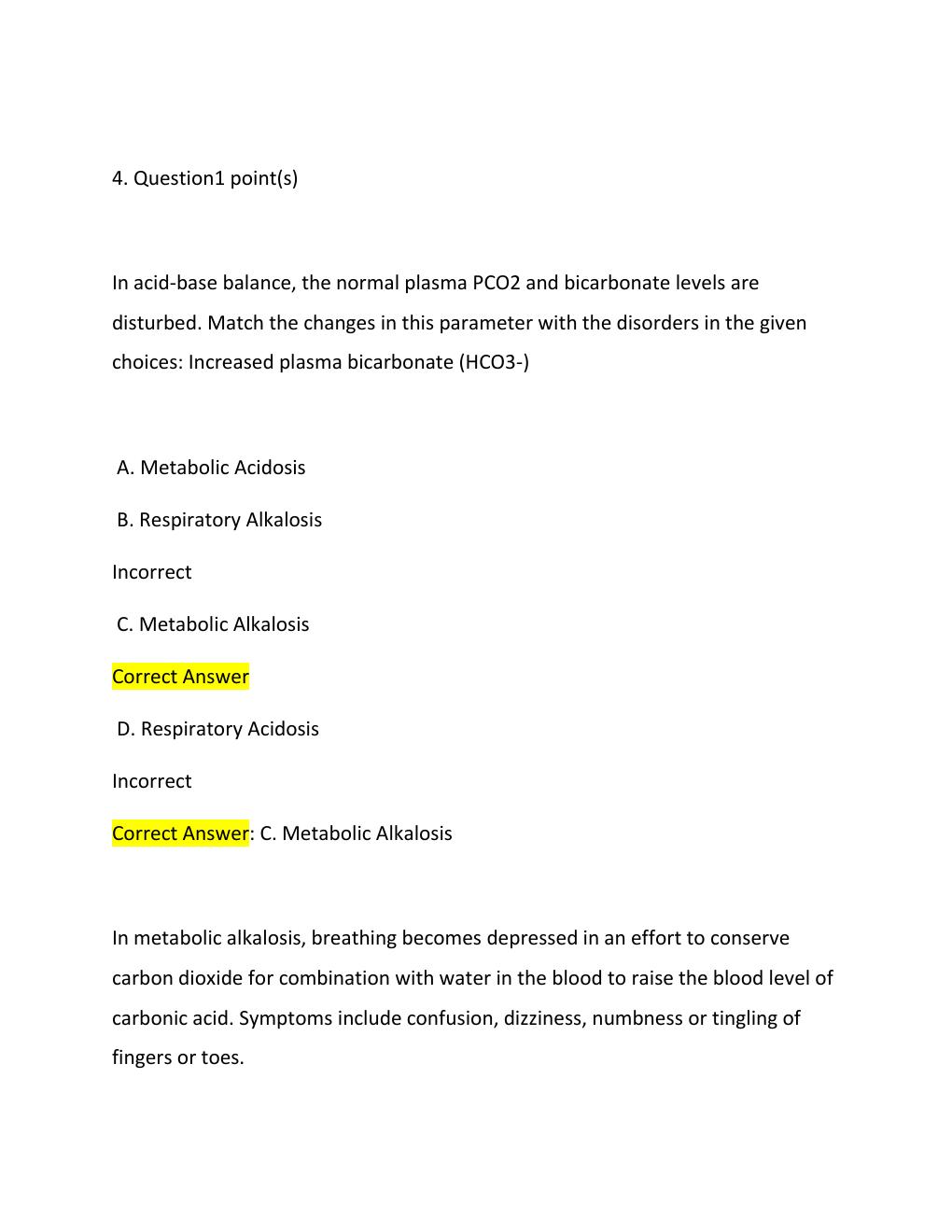 Preview page 4 of ARTERIAL BLOOD GAS INTERPRETATION  NURSING 2026  EXAM 2